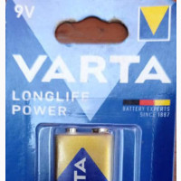 VARTA Long Life Power 9V Alkaline Battery