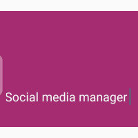 Social Media Manager/Marketer