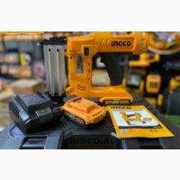 Ingco Cordless Brad Nailer With Pcs Battery, CBNLI2002