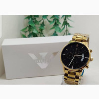 NIBOSI Golden Strap Chronograph Watch