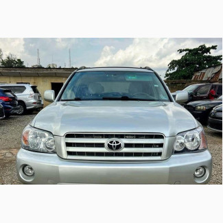 Toyota Highlander Limited V6 2006 Silver