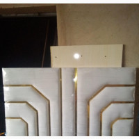 IT Is Off White Whit Gold Good FRM of 4 by 6 Bed