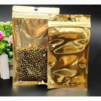 Gold Food and Snack Pouches - Brand New