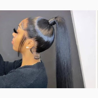 360 Human Hair Bone Straight