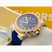 Michael Kors Men#039;s Leather Wristwatch - Brand New