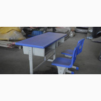 Quality Double Detachable School Desk Chair