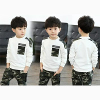 Children Camo Trouser and Top