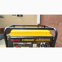 Newly Used SUMEC Fireman SPG3000 | 4.5kva Petrol Generator
