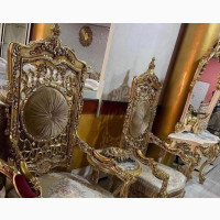 Luxurious Royal King and Queen Chair - Brand New