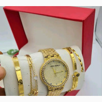 Fancy Bracelet and Wrist Watch