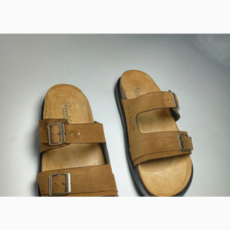 Birkenstock Cork Sole Slides - Handmade, Premium Quality