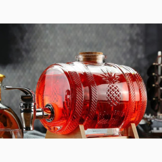 1L Glass Wine/Juice Dispenser