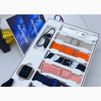 Ultra 9 Smartwatch + 7 Straps + Free Earpod