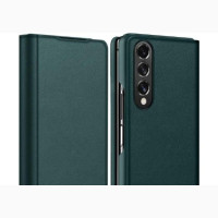 Nillkin Leather Flip Case for Galaxy Z Fold 3 - Black
