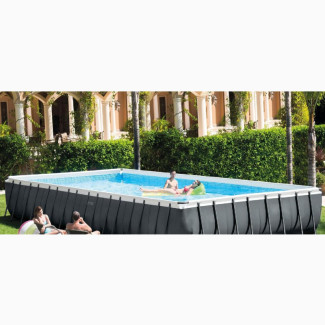 Intex Prism Frame 23ft by 12ft Rectangular Swimming Pool