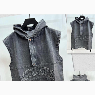 New Wave McCann Sleevless Denim Pullover