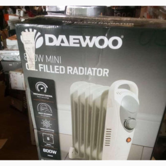Daewoo 800W Filled Radiator Room Heater - Brand New