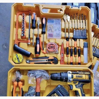 Dewalt Cordless Drill with Accessories - Brand New