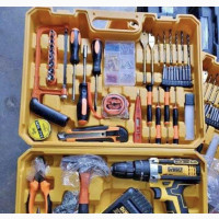 Dewalt Cordless Drill with Accessories - Brand New