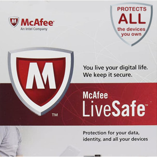 McAfee Livesafe Unlimited Device 1 Year