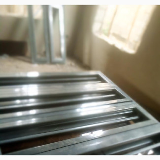 Gray Casement Windows
