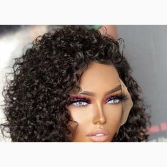 Black Frontal Wig - Beautiful Curls