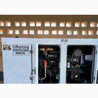 60 KVA Perkins Sound Proof Diesel Generator 100% Copper