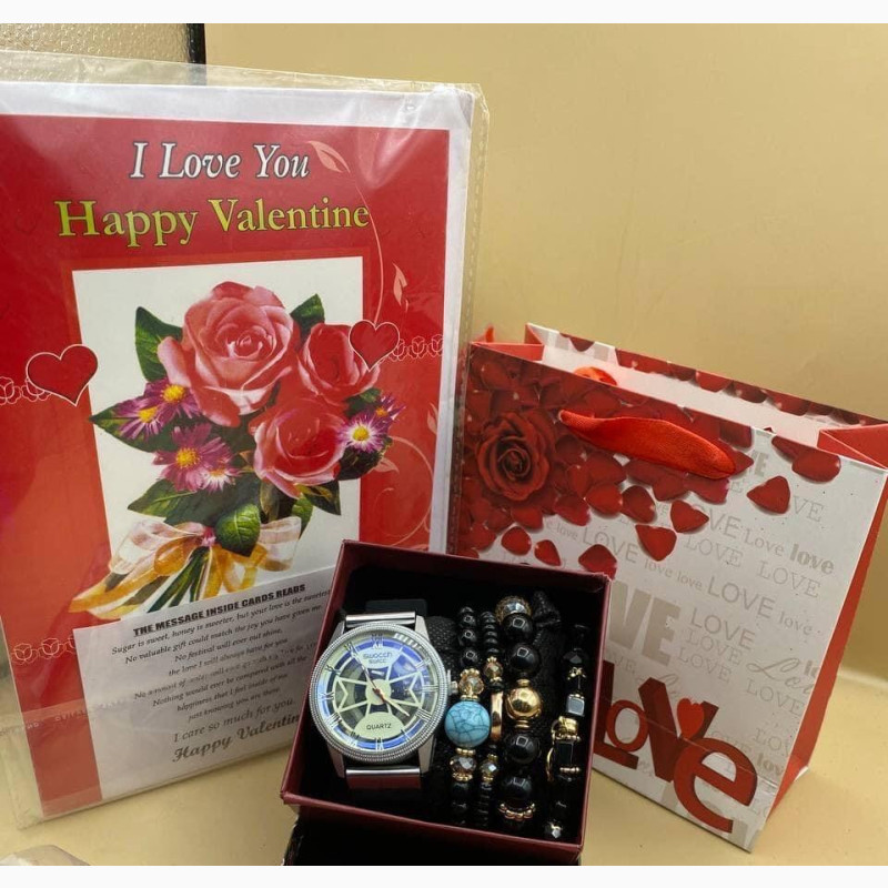 Фото 1/1. Valentine Package - Wristwatch with Bracelets