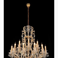 Crystal Chandelier - 19 Bulbs