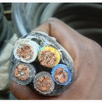 High Quality 70mmx5core Flexible Cable 100% Copper