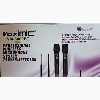 Voximic Professional Wireless Mic System Player/Effector - Brand New