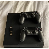 Hacked Ps4 + 2 Controllers 16 Games Also 1tb Ext HDD 22games