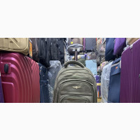 Big Size Jean Material Back Pack With Trolley