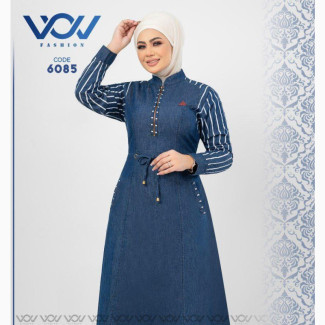 Maxi Jean Gown - Premium Quality