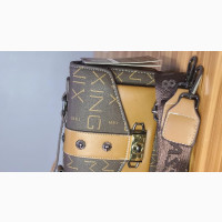 Gorgeous Xing Mei Women#039;s Handbag, Brand New, Genuine Leather, Brown Color
