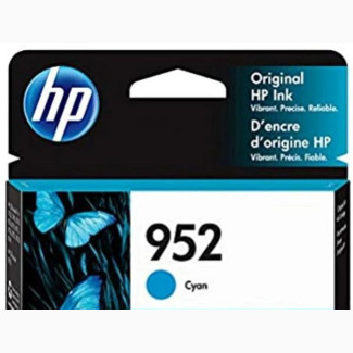 HP 952 Cyan Original Ink Cartridge, L0S49AN