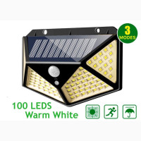 100 LED Solar Sensor Light