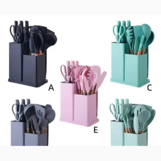 Silicon Cooking Spoon Sets