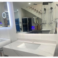 Bathroom Mirror and Sink