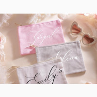 Personalized Makeup Bag, Bridesmaid Gift, Best Friend Gifts