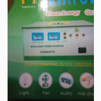 Intelligent 1kva/12v Pure Power Inverter