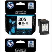 HP Original 305 Black Colour Combo Pack Ink Cartridges
