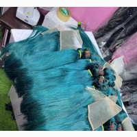 Colored Straight Hair With Frontal