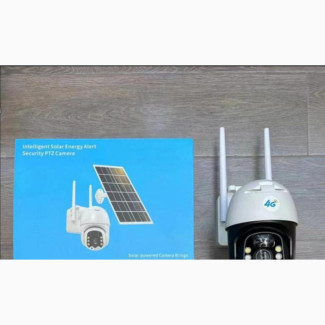 4G PTZ Solar-Powered Surveillance Camera