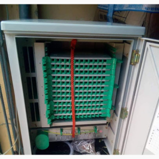 96 Core Fiber Outdoor Cabinet Rack