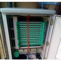 96 Core Fiber Outdoor Cabinet Rack