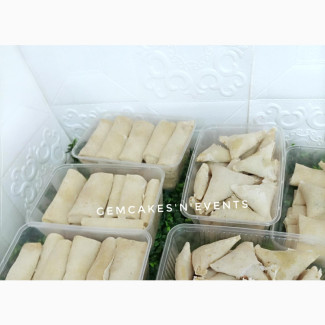 Delicious Ready-to-Fry Spring Rolls and Samosas