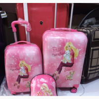 Character Children Luggage Box and School Bag Set