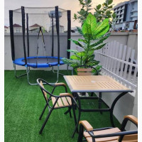 Outdoor Chair, Table and Troline