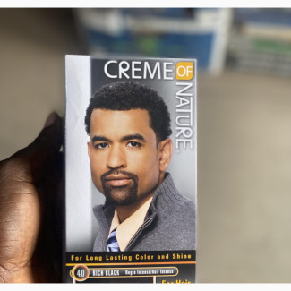 Creme of Nature Permanent Hair Color 4.0 Rich Black